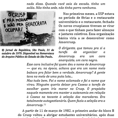 Blocos de Memórias — Histórias do Conjunto Residencial da USP (Crusp)