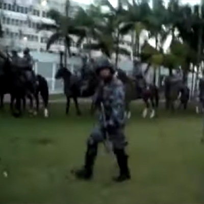 Ação policial na USP, Crusp cercado e USP sitiada